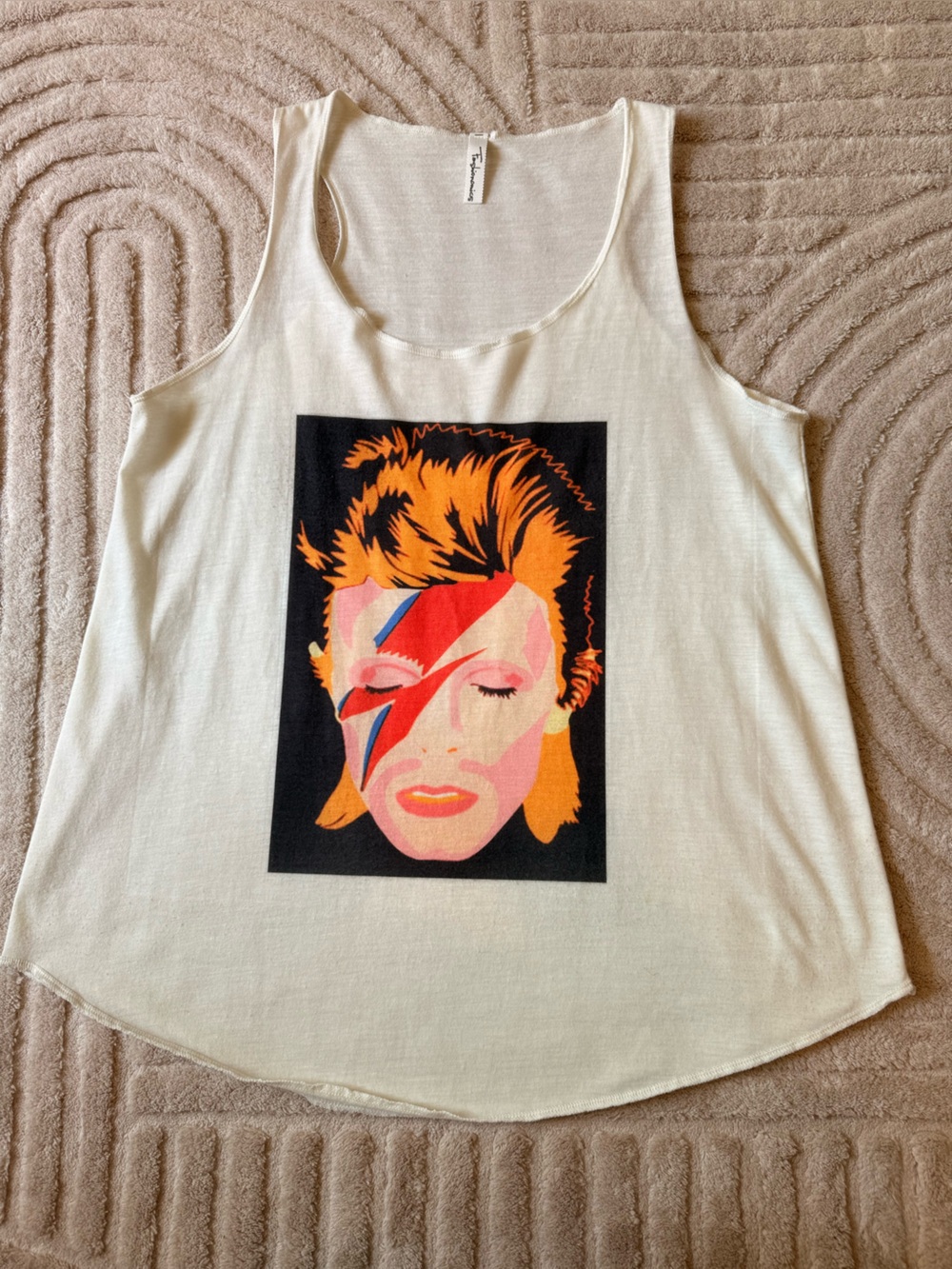 DAVID BOWIE ALADDIN SANE tank